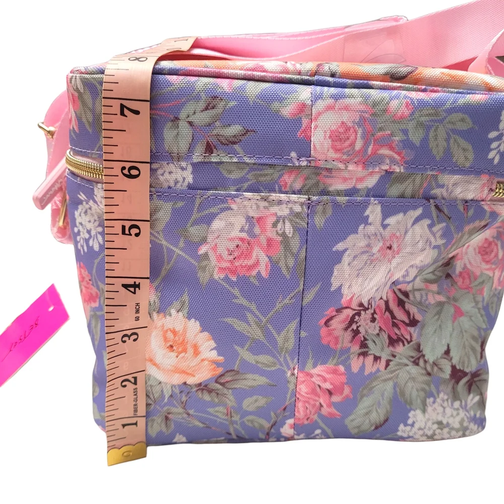 NWT Betsey Johnson Floral Insulated 6 Pack Lunch Cooler Bag Cottagecore